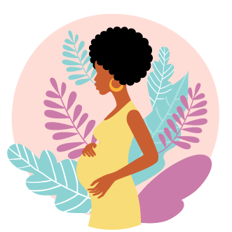 pregnant mother illustration
