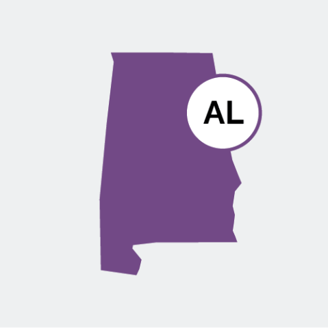 Alabama state icon