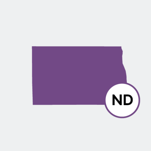 North Dakota state icon